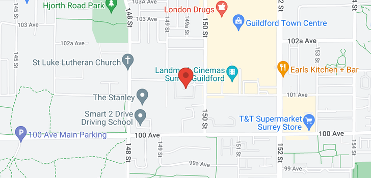 map of 112 14968 101A AVENUE